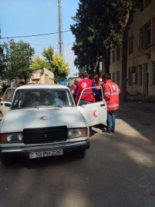 Tərtər rayonunda mülki əhali təxliyə olundu Tərtər rayonunda mülki əhali təxliyə olundu