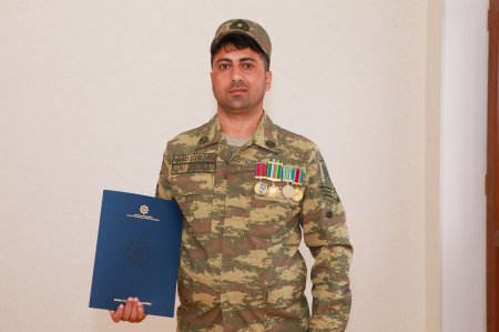 Ramana qəsəbəsində şəhid ailələri və Qarabağ müharibəsi  əlillərinə mənzillər verildi