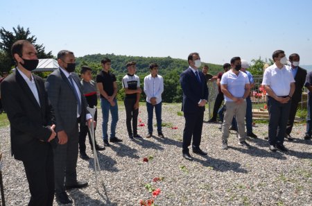 İsmayıllıda şəhidin cənnətdəki ilk doğum günü qeyd olunub