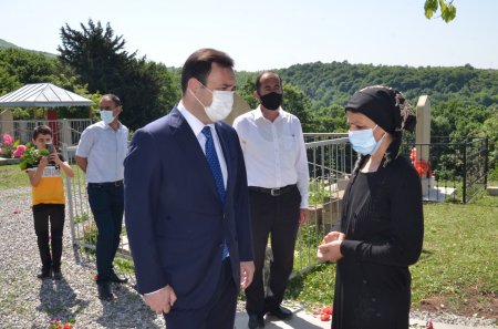 İsmayıllıda şəhidin cənnətdəki ilk doğum günü qeyd olunub