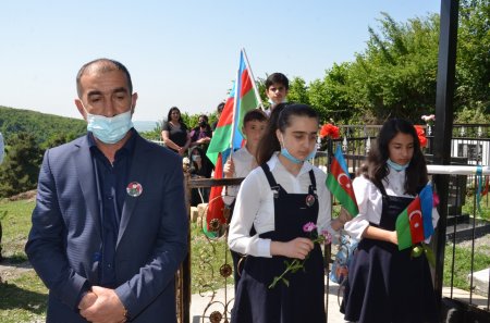 İsmayıllıda şəhidin cənnətdəki ilk doğum günü qeyd olunub