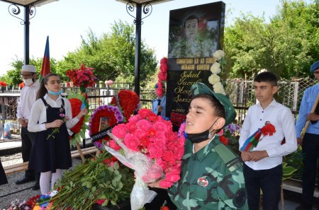 İsmayıllıda şəhidin cənnətdəki ilk doğum günü qeyd olunub