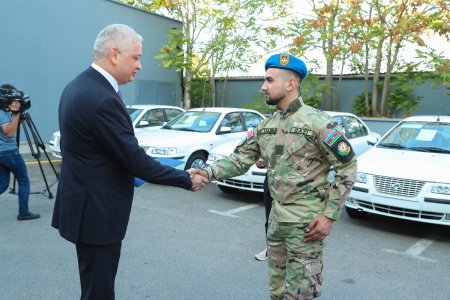 Vətən müharibəsində iştirak edən daha 44 qaziyə avtomobillər təqdim edildi