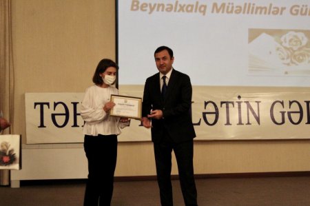 İsmayıllıda Beynəlxalq Müəllimlər Günü qeyd olunub