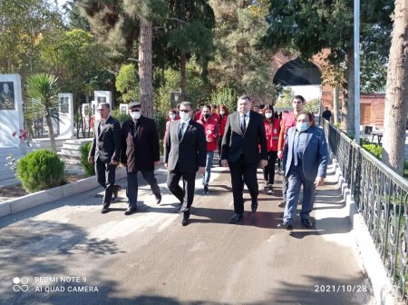 Novruz Aslanov Bərdəyə səfər edib