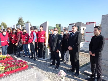 Novruz Aslanov Bərdəyə səfər edib