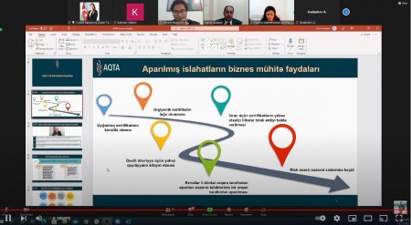 Fermerlərin ixraca təşviqi barədə onlayn seminar keçirilib