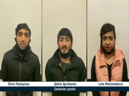 Nəsimi rayonunda narkotik vasitələrin satışını həyata keçirən qadın narkotacir və daha 2 nəfər saxlanılıb