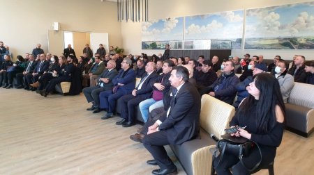 Haaqada Xocalı abidəsi ziyarət edilib