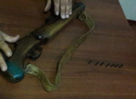 Odlu silah aşkar edilərək götürülüb