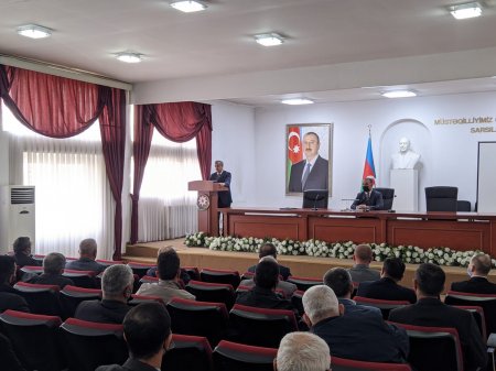 Taxıl sahələrində aqrotexniki qulluq - FERMERLƏRLƏ SİLSİLƏ GÖRÜŞLƏR KEÇİRİLİR