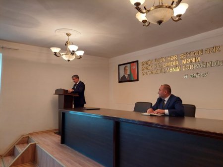 Yardımlı rayonunda fermerlərlə görüş keçirilib