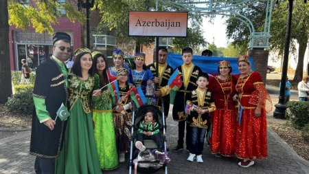 ABŞ-dakı diasporumuz Beynəlxalq Folklor Festivalında ölkəmizi təmsil edib