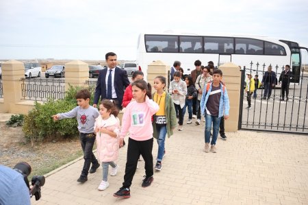 Şəhid övladlarının Qobustan Milli Tarix-Bədii  Qoruğuna ekskursiyası təşkil edilib