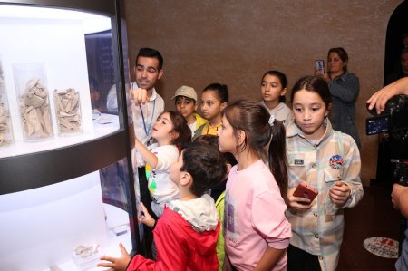 Şəhid övladlarının Qobustan Milli Tarix-Bədii  Qoruğuna ekskursiyası təşkil edilib