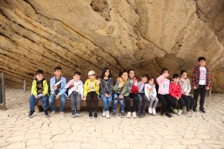 Şəhid övladlarının Qobustan Milli Tarix-Bədii  Qoruğuna ekskursiyası təşkil edilib