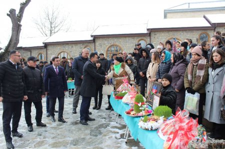 Bu gün İsmayıllının Basqal qəsəbəsində Yel çərşənbəsi münasibətilə bayram tədbiri təşkil olunub