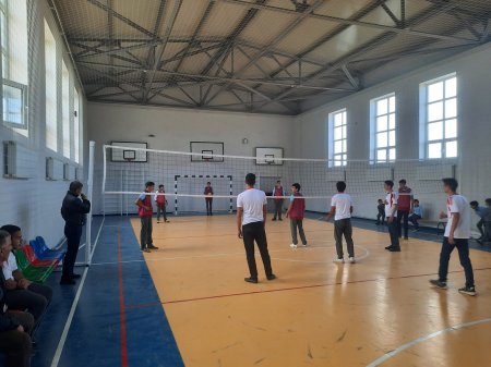 Gənclər arasında voleybol üzrə Qobustan rayon turniri keçirilir