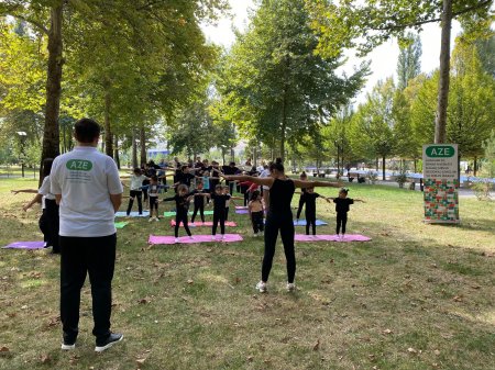 İsmayıllıda “Gimnastika hamı üçün” layihəsi çərçivəsində kütləvi  idman tədbiri keçirildi