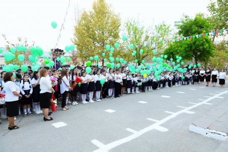 "Bilik Günü" münasibətilə Yevlax şəhəri 4 nömrəli tam orta məktəbdə iştirak edib