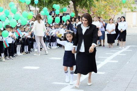 "Bilik Günü" münasibətilə Yevlax şəhəri 4 nömrəli tam orta məktəbdə iştirak edib