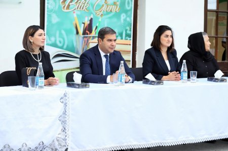 "Bilik Günü" münasibətilə Yevlax şəhəri 4 nömrəli tam orta məktəbdə iştirak edib