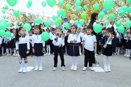 "Bilik Günü" münasibətilə Yevlax şəhəri 4 nömrəli tam orta məktəbdə iştirak edib