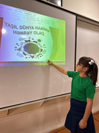 “Yaşıl dünya naminə həmrəylik” mövzusuna həsr olunub