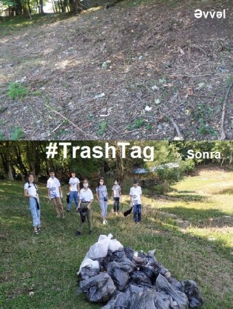 İsmayıllıda “Trashtag” keçirilib
