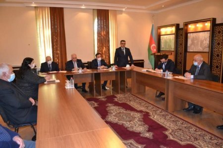 Novruz Aslanov Ağsaqqallar şurasının yığıncağında iştirak etdi