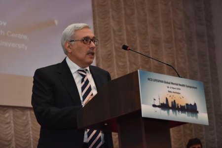 Səhiyyə Nazirliyi Psixi Sağlamlıq Mərkəzinin rəhbəri Fuad İsmayılov qazilər və şəhid ailələrinə xidmət göstərən Psixoloji Mərkəzlərin fəaliyyəti haqqında məlumat verib