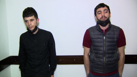 Nəsimi rayonunda 3 avtomobil qaçıran və 1 marketdən oğurluq edən şəxslər  saxlanılıblar