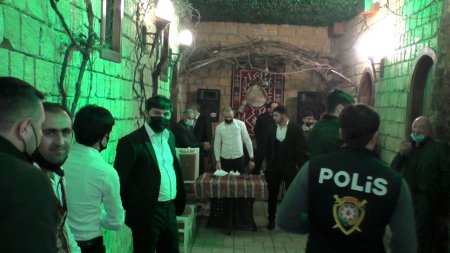 Abşeron rayonunda toy məclisi təşkil edən restoran sahibi və daha 65 nəfər cərimələnib