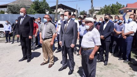 Ağbulaq kəndində şəhidlərin xatirəsinə tikilən bulaq istifadəyə verilib
