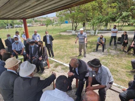 İsmayıllının Hacıhətəmli kənd sakinləri ilə görüş keçirilib