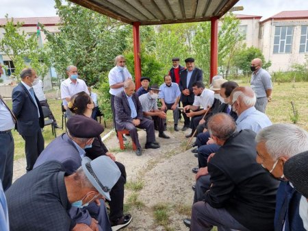 İsmayıllının Hacıhətəmli kənd sakinləri ilə görüş keçirilib