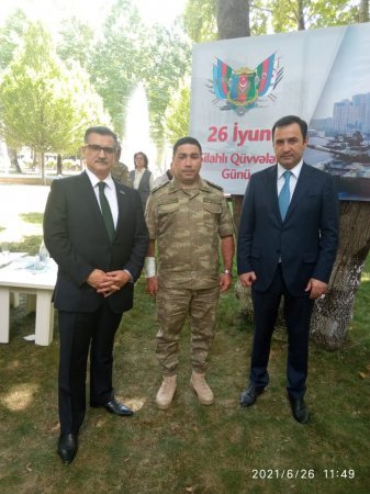Deputat İsmayıllıda Silahlı Qüvvələr Gününə həsr olunmuş tədbirdə iştirak etdi-Fotolar