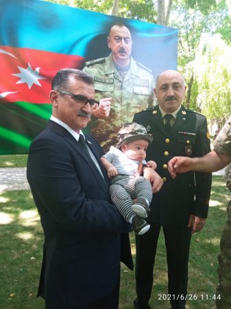 Deputat İsmayıllıda Silahlı Qüvvələr Gününə həsr olunmuş tədbirdə iştirak etdi-Fotolar