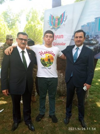 Deputat İsmayıllıda Silahlı Qüvvələr Gününə həsr olunmuş tədbirdə iştirak etdi-Fotolar