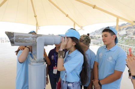 Şəhid övladları üçün təşkil olunmuş “Qaliblər düşərgəsi”nin iştirakçıları Qobustan Dövlət Tarixi-Bədii Qoruğuna ekskursiya ediblər