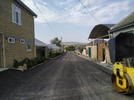 İsmayıllıda daha bir küçə yeniləndi