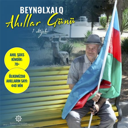 1 Oktyabr - Beynəlxalq Ahıllar günüdür