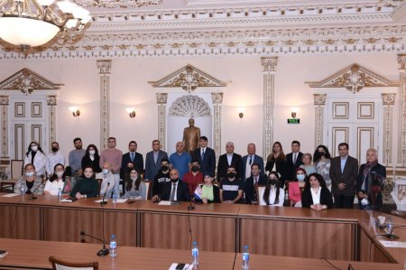 Diasporla İş üzrə Dövlət Komitəsində bir qrup diaspor nümayəndəsi ilə görüş keçirilib