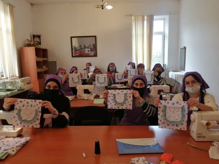 Dərzi peşəsi üzrə hazırlıq kursunun 3-cü qrupunun təlimləri başlayıb