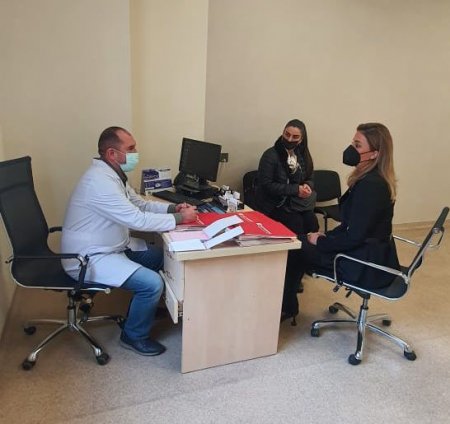 Nizami rayonundan olan şəhid ailələri üçün ödənişsiz tibbi aksiya