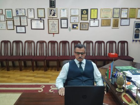 Novruz Aslanov video formatda qəbul keçirdi