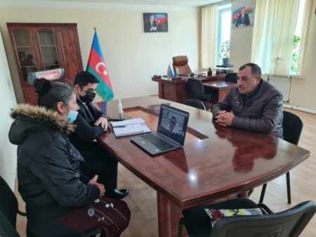 Novruz Aslanov növbəti onlayn qəbul keçirdi