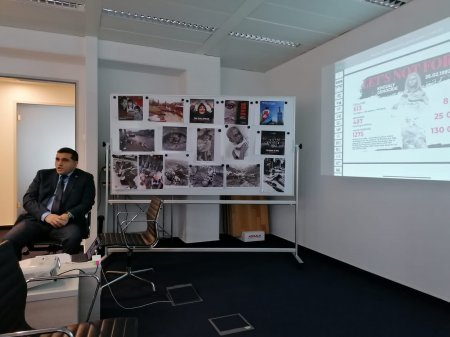 Berlində "Xocalı soyqırımını gənc nəslin nümayəndələrinə tanıdaq" mövzusunda seminar olub