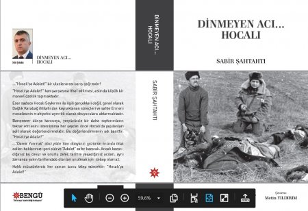 Türkiyədə “Dinməyən acı: Xocalı” adlı kitab nəşr olunub