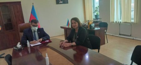 Novruz Aslanov İsmayıllıda seçicilərini qəbul edib